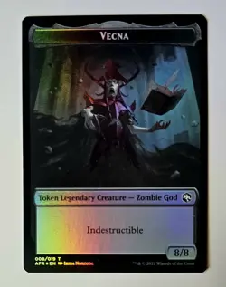 Vecna Token Adventures in the Forgotten Realms Foil - Image 1
