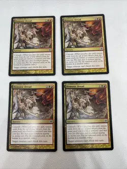 MTG 4x Demonic Dread Alara Reborn Regular LP FREE SHIPPING - Image 1