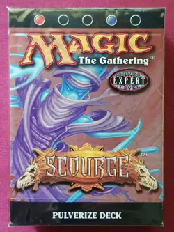 Magic The Gathering SCOURGE PULVERIZE New Sealed Preconstructed Theme Deck MTG - Image 1