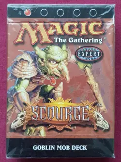 Magic The Gathering SCOURGE GOBLIN MOB New Sealed Preconstructed Theme Deck MTG - Image 1