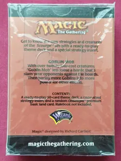Magic The Gathering SCOURGE GOBLIN MOB New Sealed Preconstructed Theme Deck MTG - Image 2
