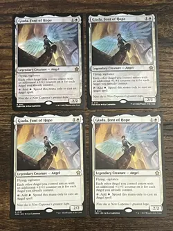 4x Giada, Font of Hope - (2 foil, 2 regular) - Foundations (FDN) EN R 0141 - Image 1