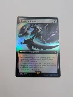MTG - Reaper's Scythe (Extended Art Foil) - Final Fantasy NM/M Condition - Image 1