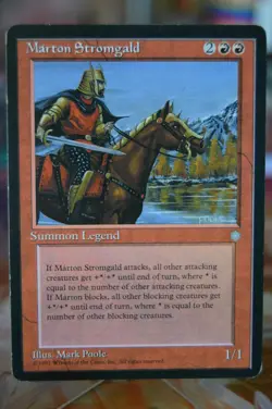 1 x marton strongald ice age iceage mtg Magic the Gathering - Image 2