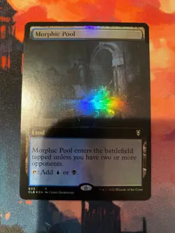 MTG Battle for Baldurs Gate Morphic Pool Extended Art Foil - Image 1