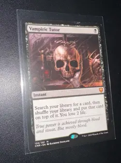 MTG Vampiric Tutor 156/361 (CMR) Commander Legends MP - Image 1