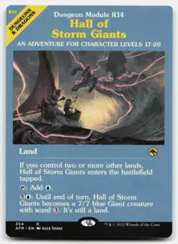 MTG Hall of Storm Giants (Dungeon Module) R Adventures in the Forgotten Realms 3 - Image 1