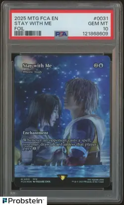2025 MTG Magic The Gathering FCA EN Foil #0031 Stay With Me PSA 10 GEM MINT - Image 1