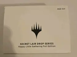 MTG Secret Lair Drop Happy Little Gathering FOIL Edition Sealed In Box - Image 1