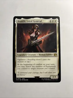 Beatrix, Loyal General - FINAL FANTASY MTG Plus Bonus Card!!! - Image 1