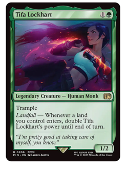Tifa Lockhart Final Fantasy MTG - Image 1