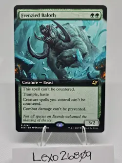 Frenzied Baloth (Extended Art) / Edge Of Eternities MTG / NON-FOIL - Image 1