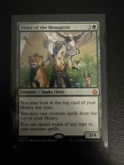 Vizier of the Menagerie - Foundations - Regular Art - MINT - MTG - Image 1
