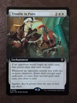 Trouble in Pairs (Extended Art) Commander: Murders at Karlov Manor Regular - Image 1