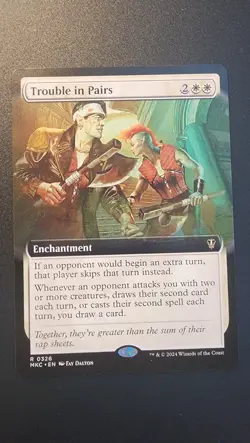 Trouble in Pairs (Extended Art) Commander: Murders at Karlov Manor Regular - Image 1