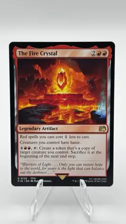 The Fire Crystal (0135) Final Fantasy Regular - Image 1