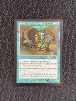 MTG Master of Etherium (86/240) The Brothers' War Commander NM - Image 1