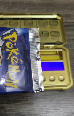 1999 Pokemon Shadowless Long Crimp Booster Pack Blastoise 21.18 G HeavyU Sealed - Image 5