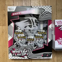 Pokemon TCG White Flare Elite Trainer Box ETB + Binder Set SEALED IN HAND - Image 2