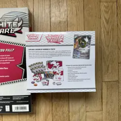 Pokemon TCG White Flare Elite Trainer Box ETB + Binder Set SEALED IN HAND - Image 5