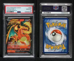 Charizard V Pokemon Sword & Shield Crown Zenith PSA 10 GEM MT 4k5 - Image 3