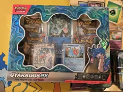 Pokemon TCG: Scarlet & Violet Gyarados EX Premium Collection Box - Sealed - Image 1