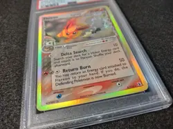 Flareon (Delta Species) 5/113 Delta Species Holo Pokemon TCG 2005 PSA 9 MINT - Image 3
