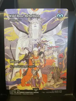 Wild Rose Rebellion / Counterspell NM/M Final Fantasy MTG Magic Card Amano - Image 1