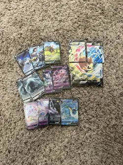150+ Japanese Full Art, Art Rare, Shinies, CR,RR Pokemon Cards Lot - Image 5
