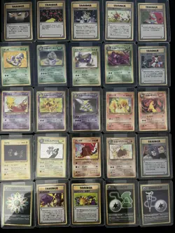 Pokemon Rocket Gang 1997 Japanese Full Set Complete 65 Cards LP - Image 3