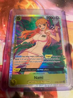 Nami OP08-106 SR One Piece Two Legends English One Piece Card NM - Image 1