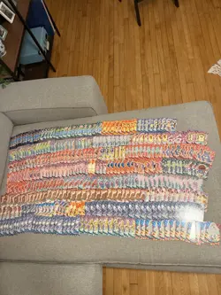 HUGE 1000+ Topps ALL SET Card Lot Pokemon TCG HP-LP NEAR COMPLETE DUPLICATE SETS - Image 1