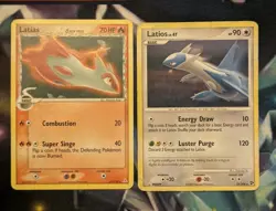 Latias 21/110 Pokemon 2006 Holon Phantoms Regular Rare MP + Bonus Card Latios 23 - Image 5