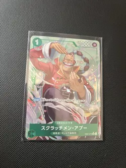 One Piece card PRB-02 EB01-015 Scratchmen Apoo R Parallel The Best vol.2 - Image 1