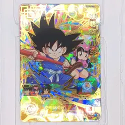 UM10-012 Son Goku Boyhood Chi-Chi Super Dragon Ball Heroes Trading Card UR NM - Image 1