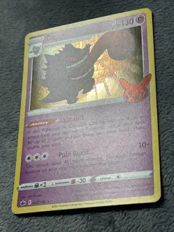 Gengar 057/198 Pokemon Card 2021 Trick Or Trade Rare Holo NM - Image 3