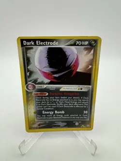 Pokemon Card Dark Electrode 4/109 Rare Holo SWIRL EX Team Rocket Returns LP - Image 1