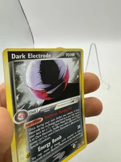 Pokemon Card Dark Electrode 4/109 Rare Holo SWIRL EX Team Rocket Returns LP - Image 2