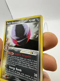 Pokemon Card Dark Electrode 4/109 Rare Holo SWIRL EX Team Rocket Returns LP - Image 3