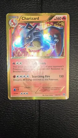 Pokemon TCG Cards Charizard 136/135 (Secret) Holo MP Played - Image 1