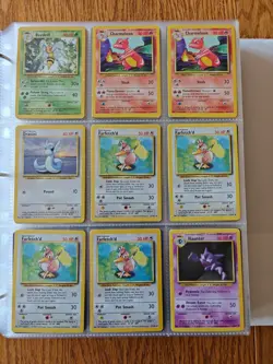 Pokemon Vintage Base Set Card Lot - 303 Cards - Image 1