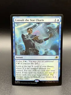 Consult the Star Charts - #51 Foil - Edge of Eternities - Mtg : NM - Image 1