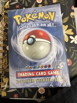 1999 POKEMON CARD BASE SET 2 PLAYER STARTER DECK NEW FACTORY SEALED UNOPENED - Image 1