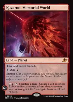 Kavaron, Memorial World x1 1x FOIL Edge of Eternities NM MTG - Image 1