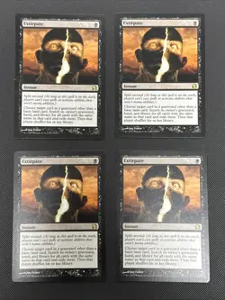 MTG *Extirpate X4* (LP) Modern Masters Magic the Gathering Free Shipping - Image 1