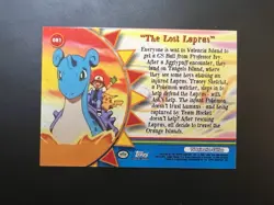 2000 Topps Pokemon TV Animation Edition Series 3 "The Lost Lapras" #OR1 Holo - Image 2