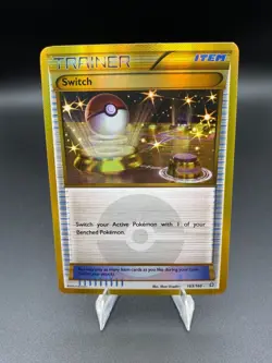 Switch (163 Secret Rare) 163/160 XY- Primal Clash Holo Pokemon TCG - Image 1