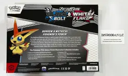 Pokemon Black Bolt & White Flare Victini Illustration Collection Factory Sealed - Image 2