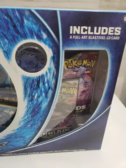 Pokemon Blastoise GX Premium Collection Box Sealed Pin Coin Promos 2019 New RARE 820650806261 - Image 4