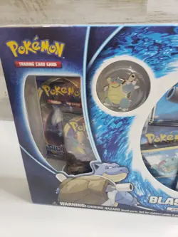 Pokemon Blastoise GX Premium Collection Box Sealed Pin Coin Promos 2019 New RARE 820650806261 - Image 5